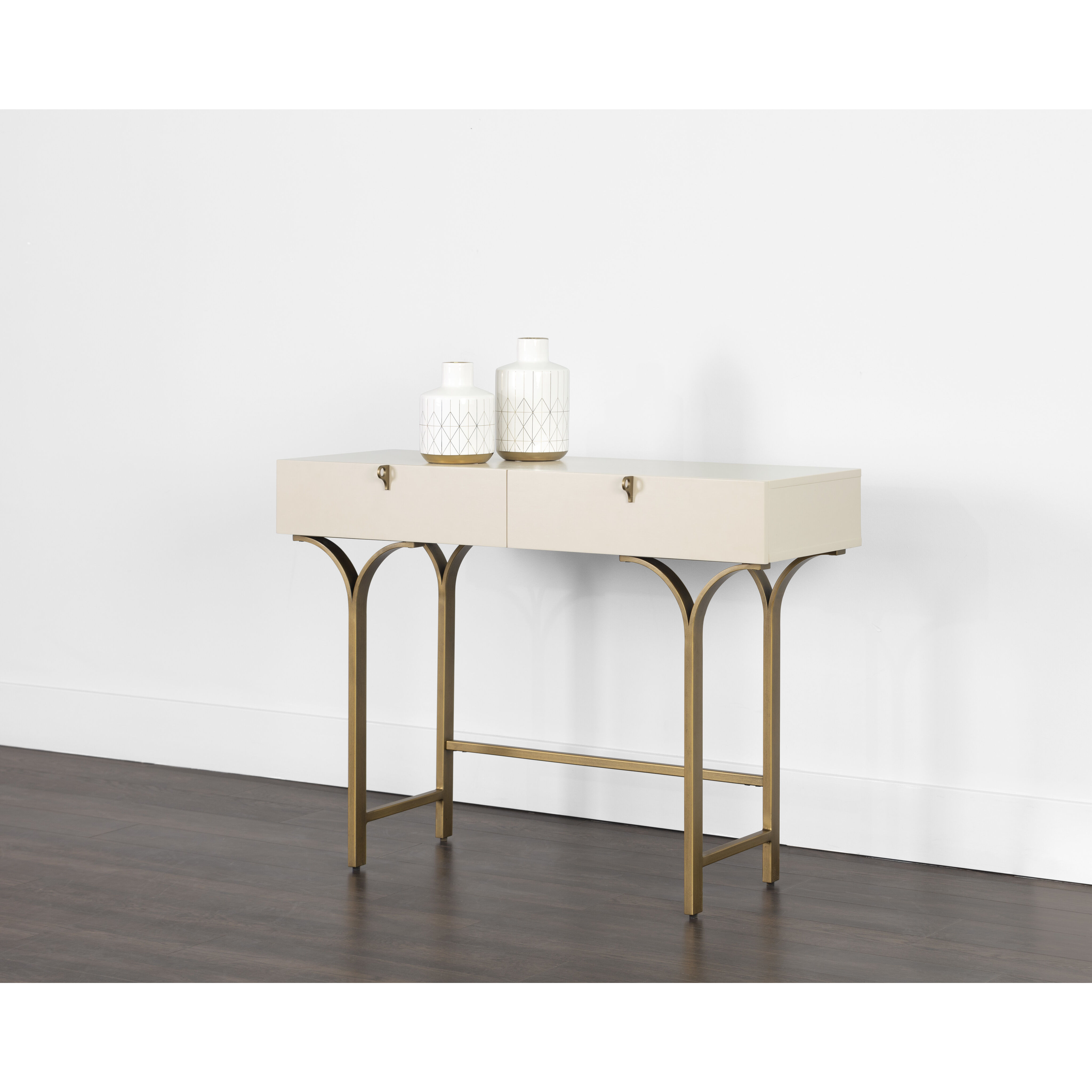 Celine 44 X 17.5 inch Cream Console Table